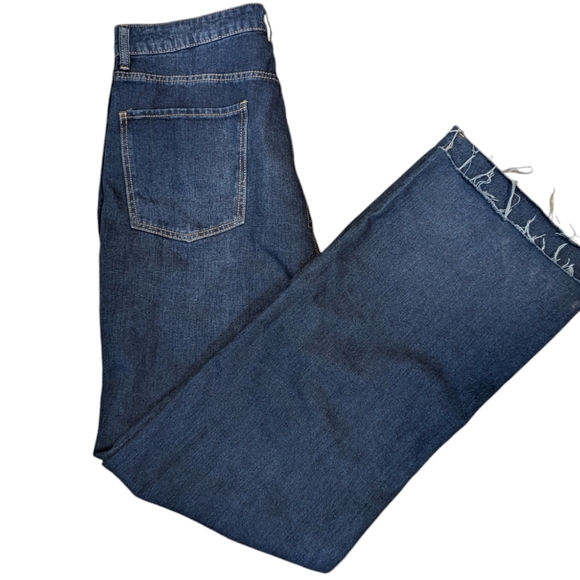 NEW...Articles of Society Jane Wide Leg Jeans in French Blue...Size 12/31 - Picture 2 of 9